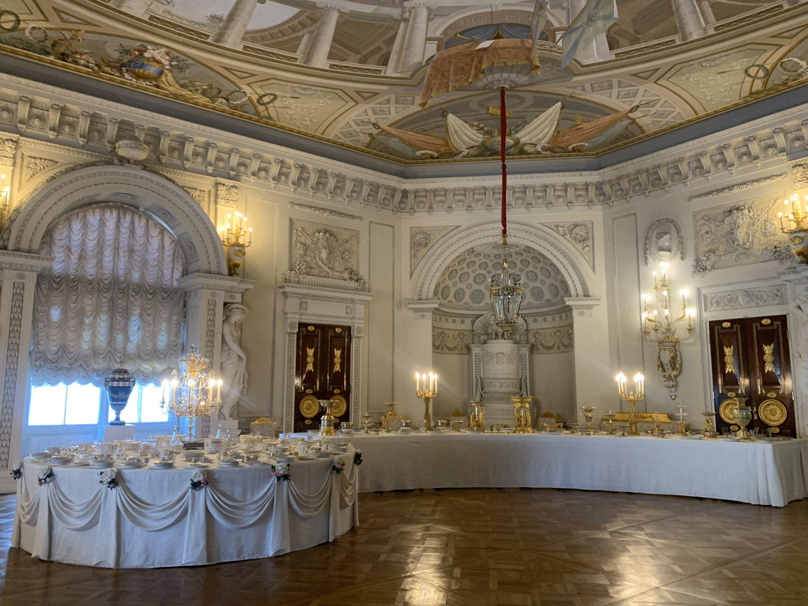 На экскурсии в Павловском дворце