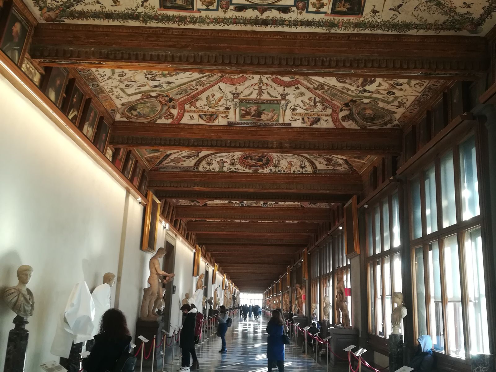 Первый коридор Уффици