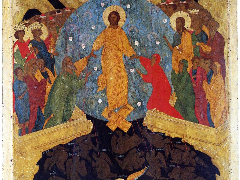 Дионисий "Сошествие в Ад", 1495-1504 гг.