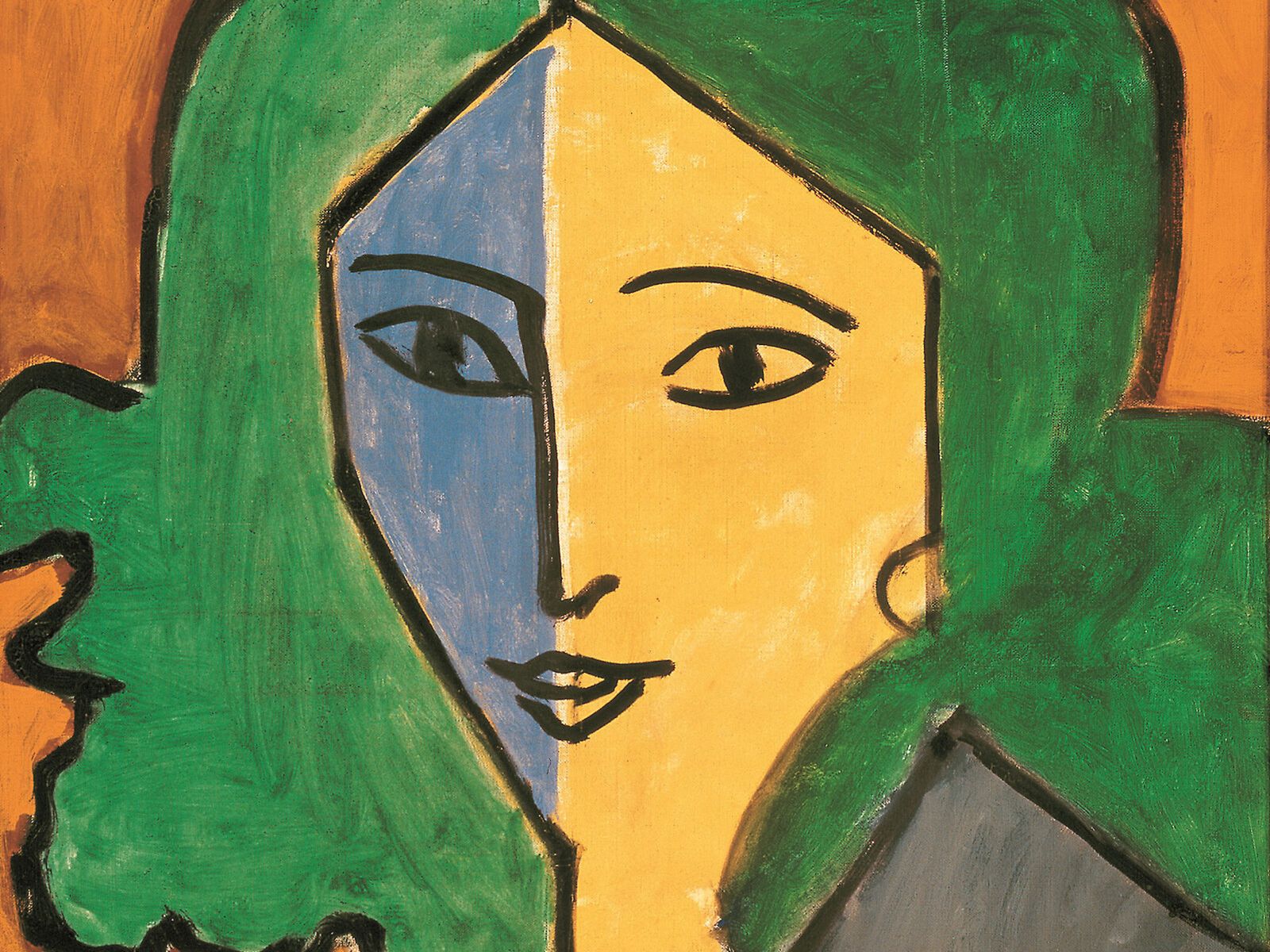 Анри Матисс "Портрет Лидии Делекторской", 1947 г.