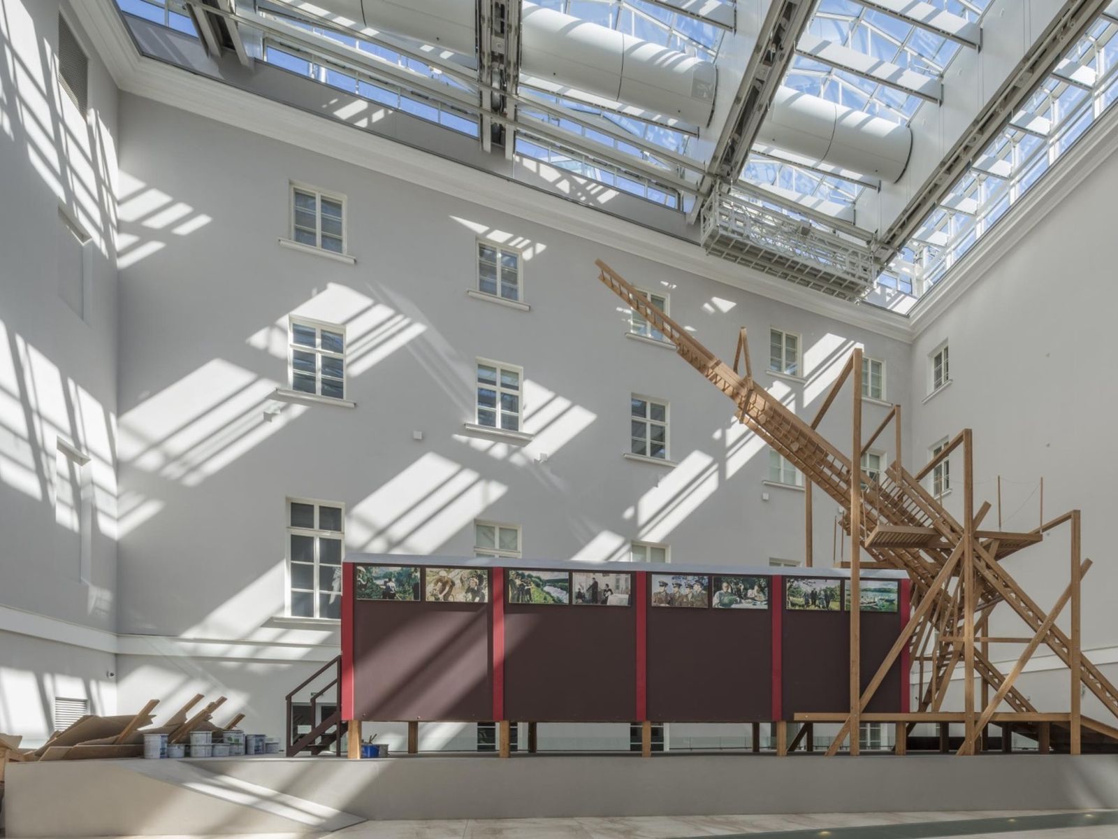 Илья Кабаков "Красный вагон", 1991 г.