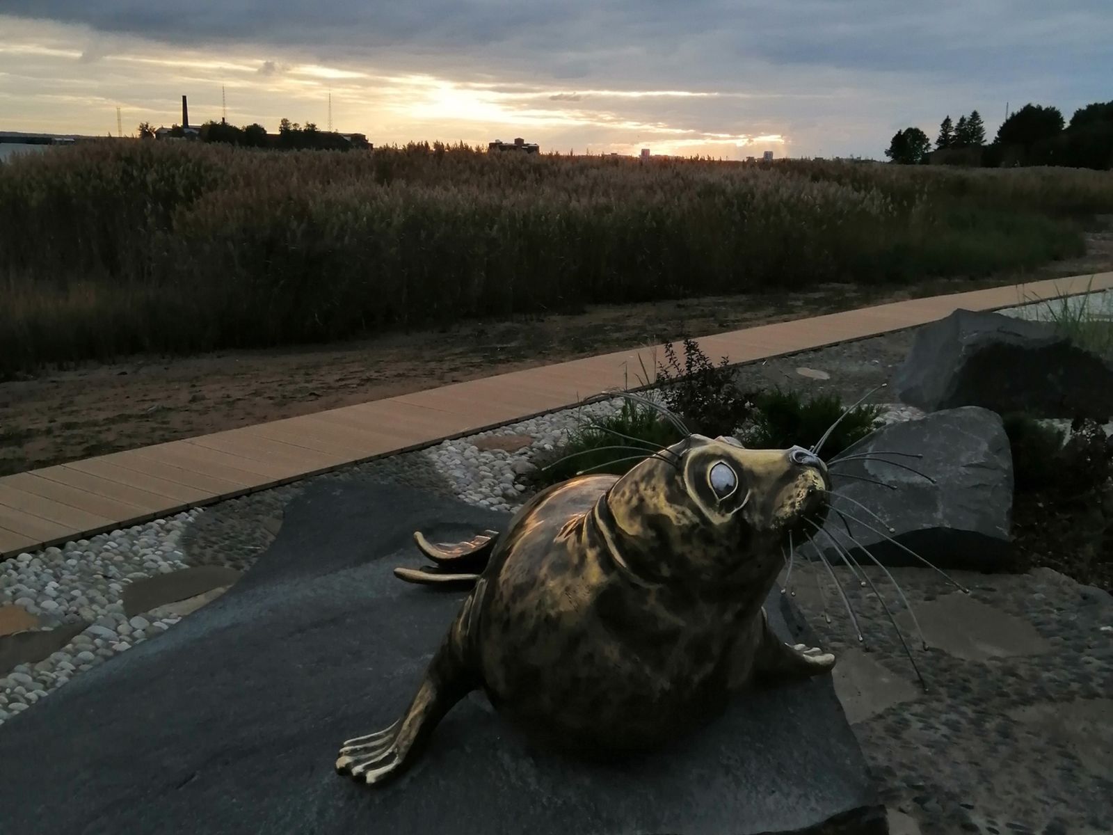 В парке "Остров фортов"
