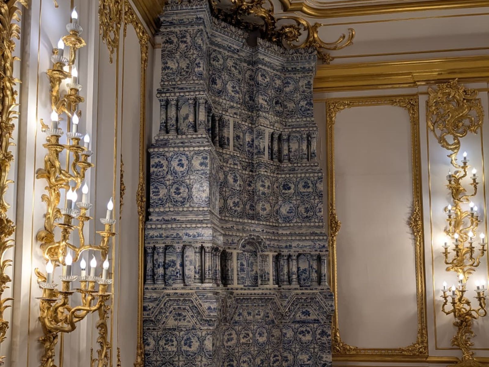 В Екатерининском дворце