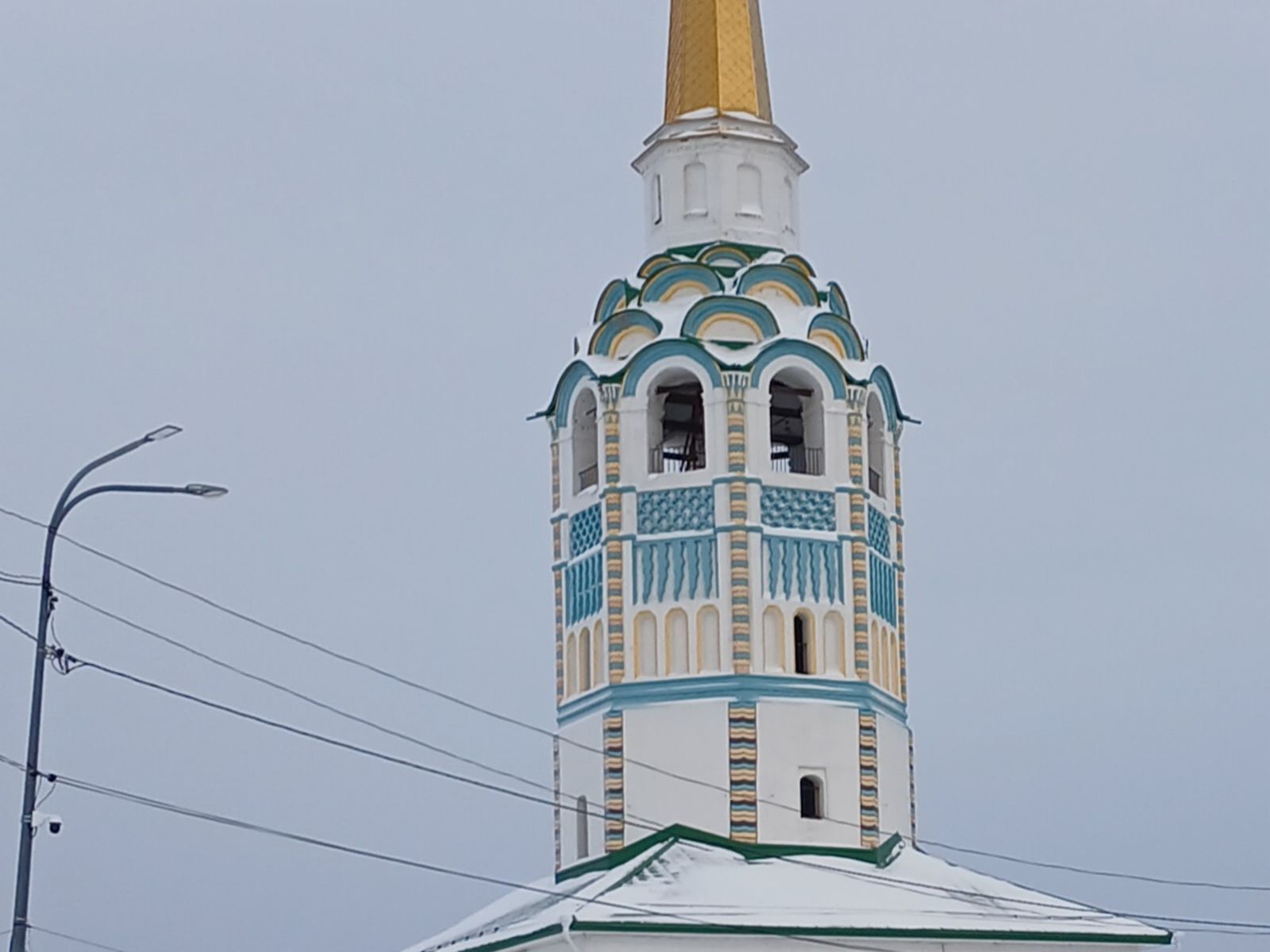 Соборная колокольня в Соликамске