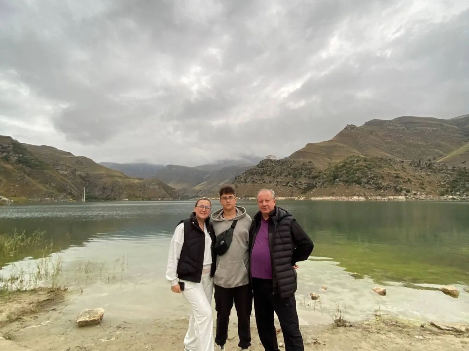 На озере Гижгит