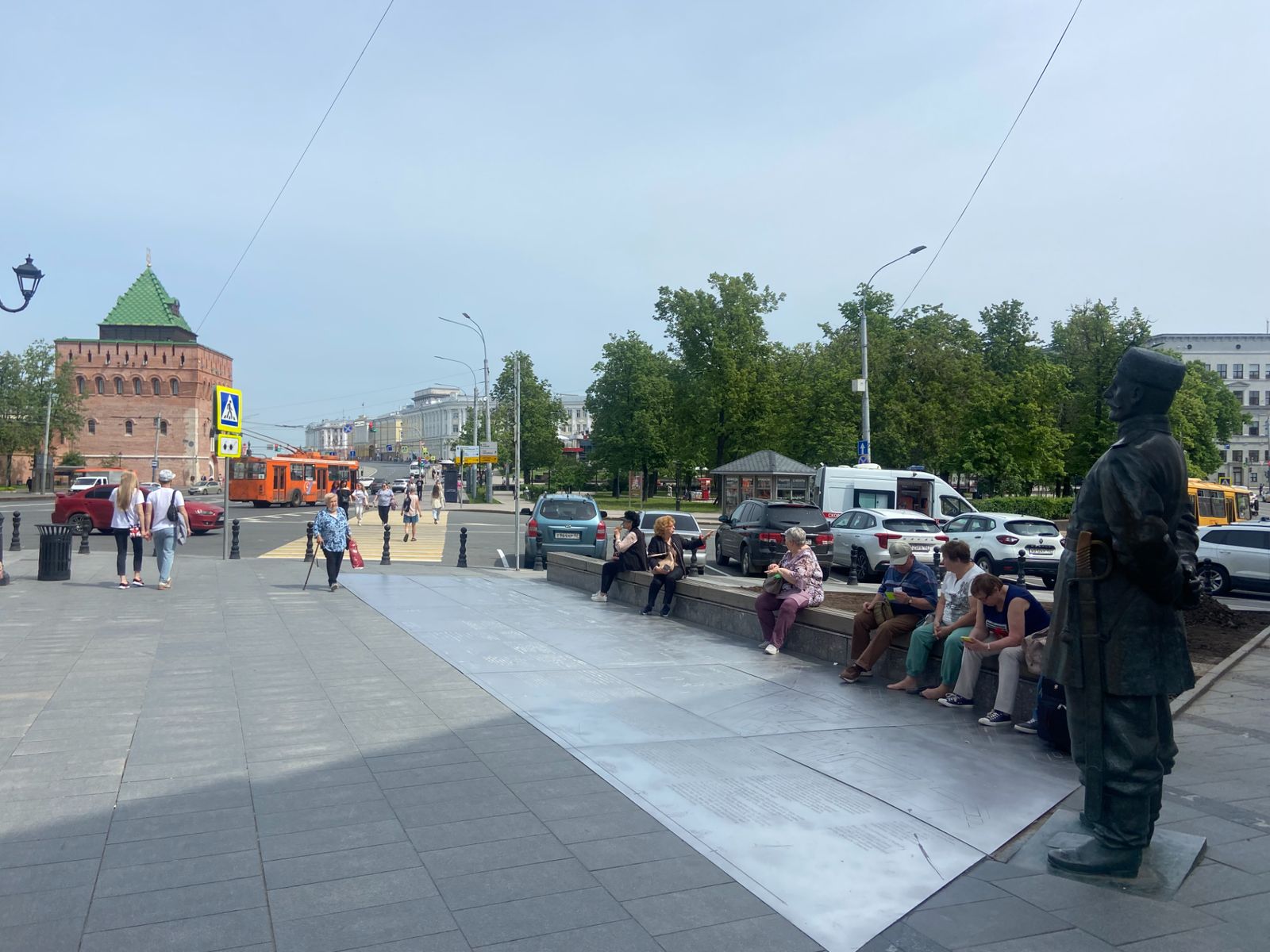 Городовой. Площадь Минина и Пожарского 