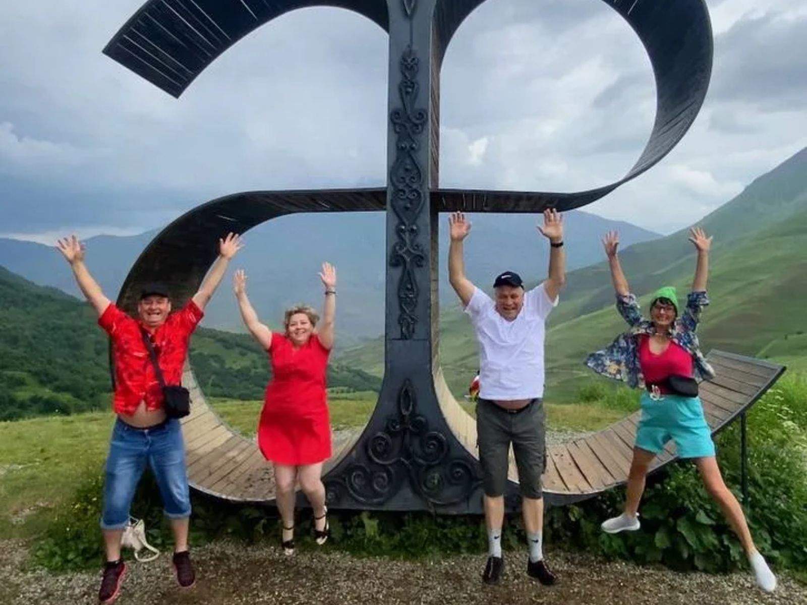 На экскурсии по Северной Осетии