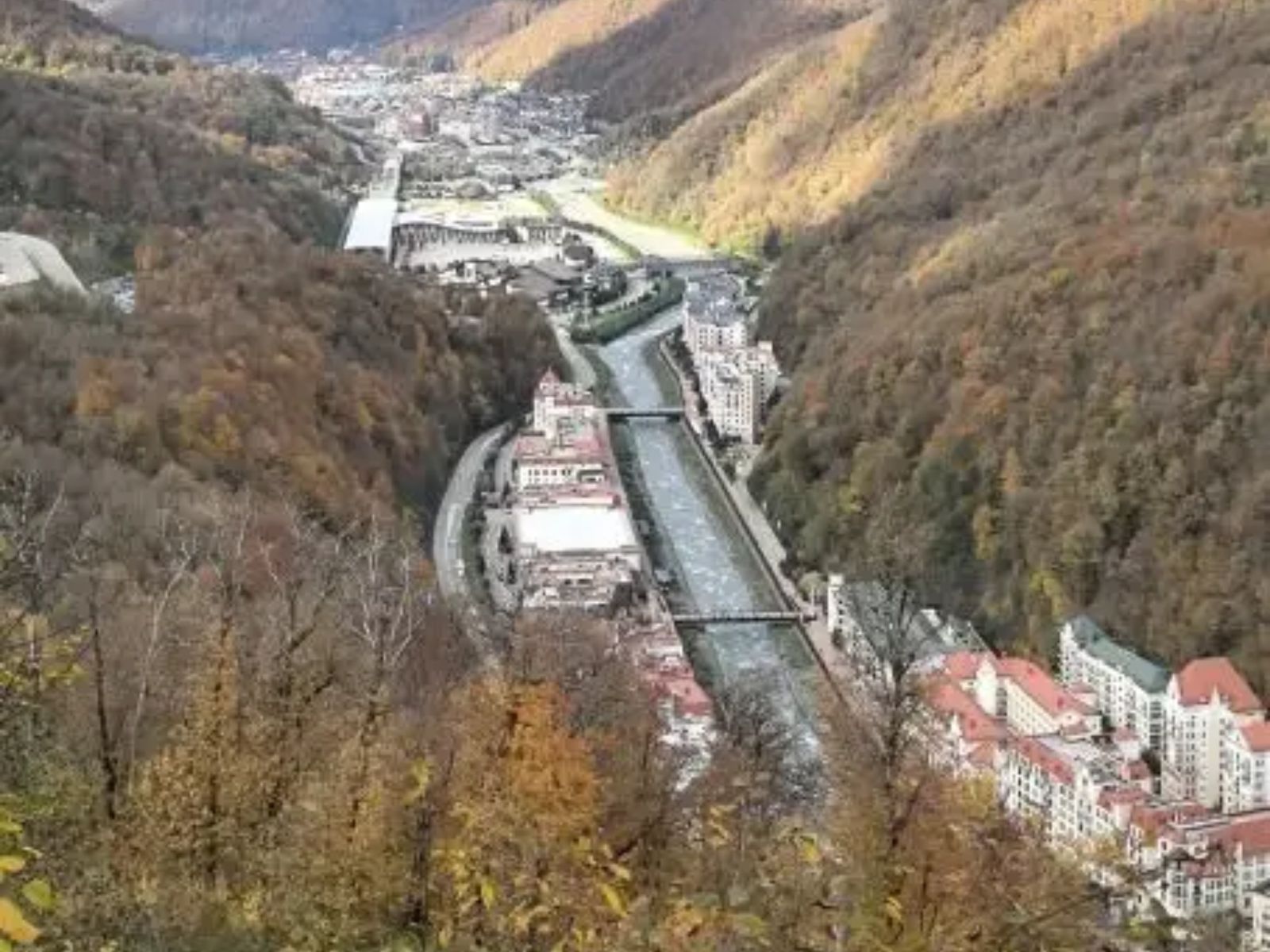 Панорама Красной Поляны