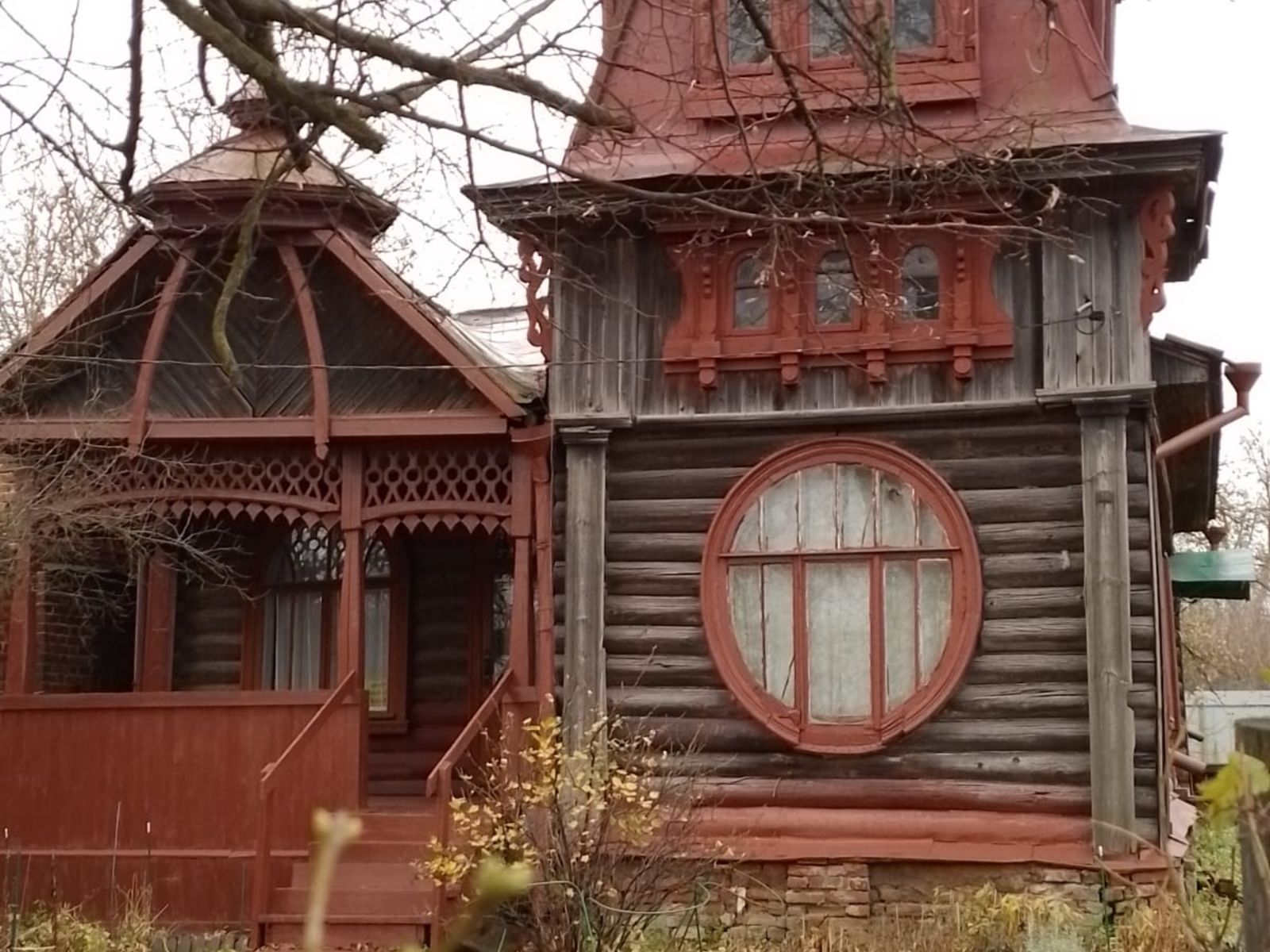 Дом Рыбкиных - еще один образцец кимрского модерна 