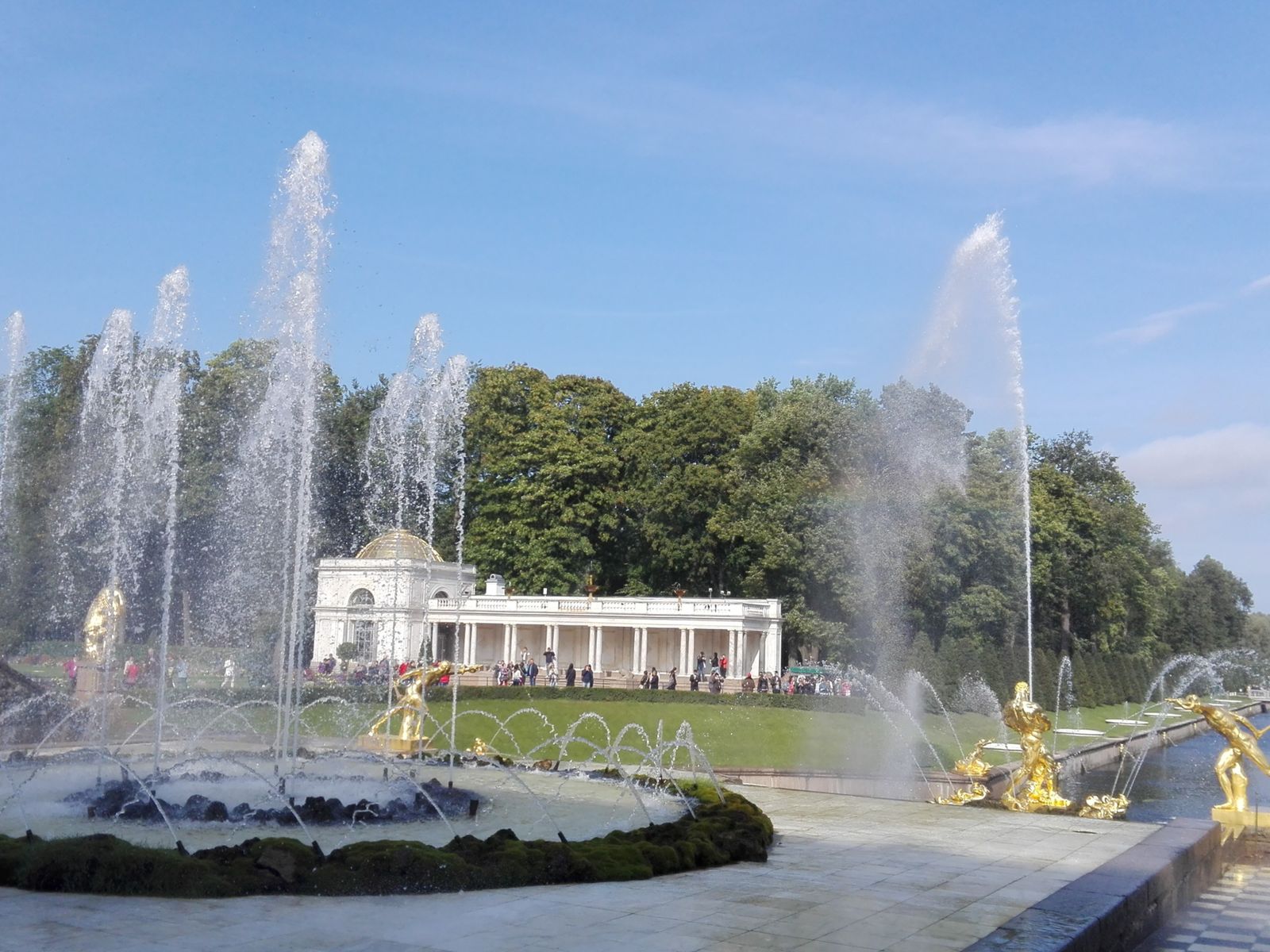 Большой каскад Петергофа