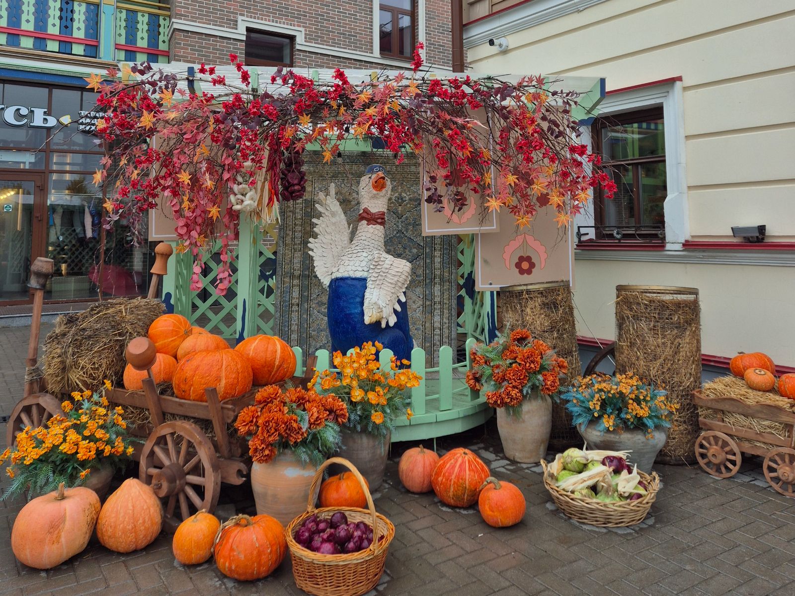 Двор купеческого дома в Старотатарской слободе