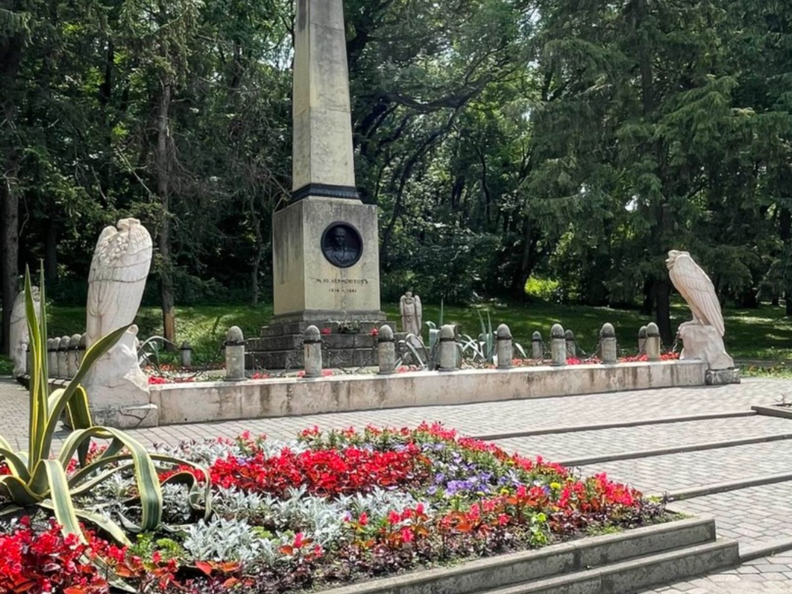 Место дуэли Лермонтова