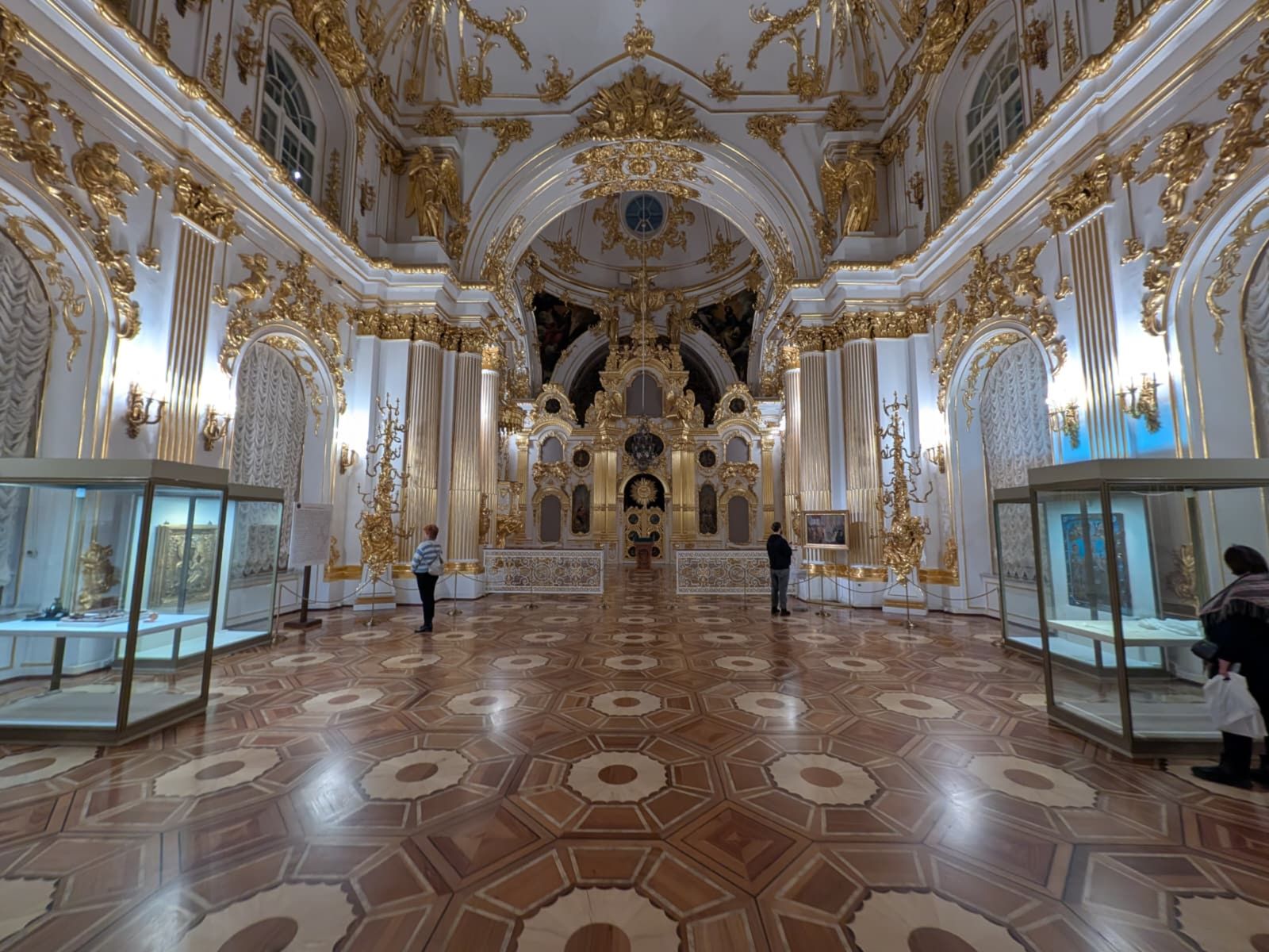 Большая церковь Зимнего дворца, Эрмитаж