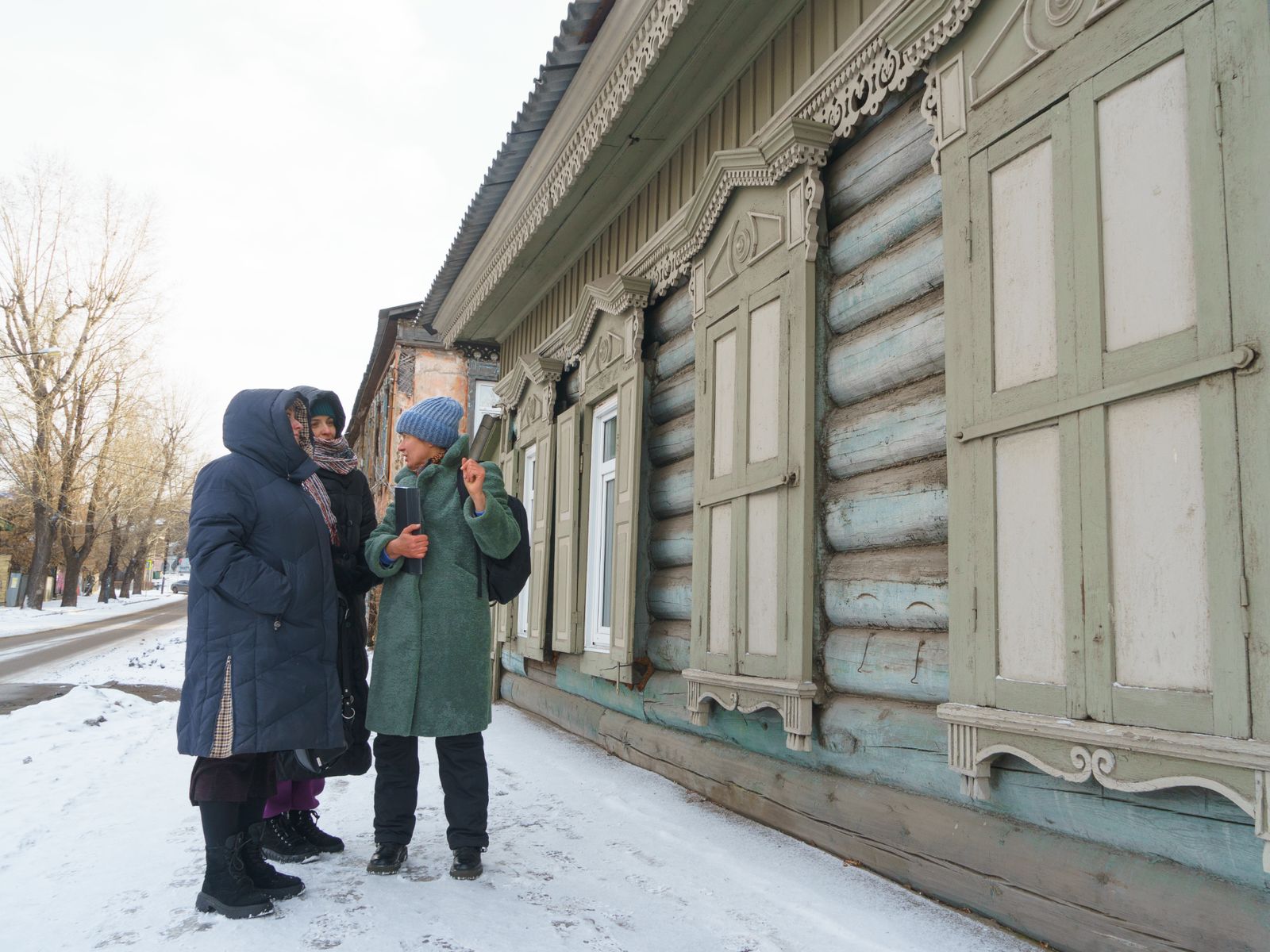 На экскурсии