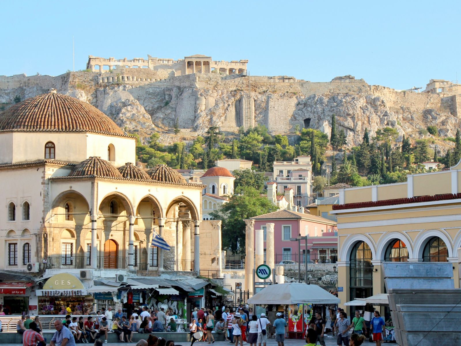 Площадь Монастираки