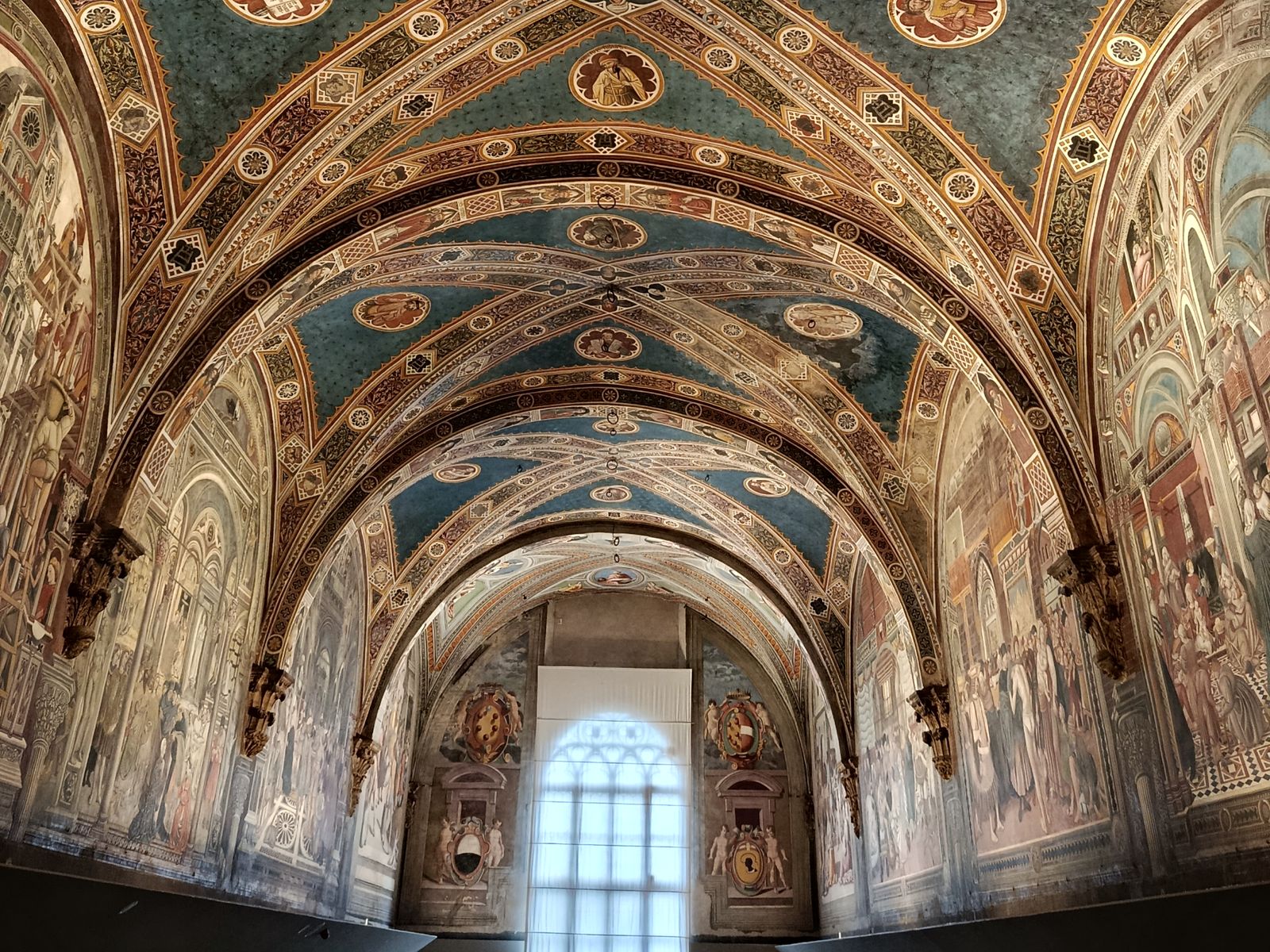 Зал для паломников (бывшая палата скорой помощи) в Санта-Мария-делла-Скала