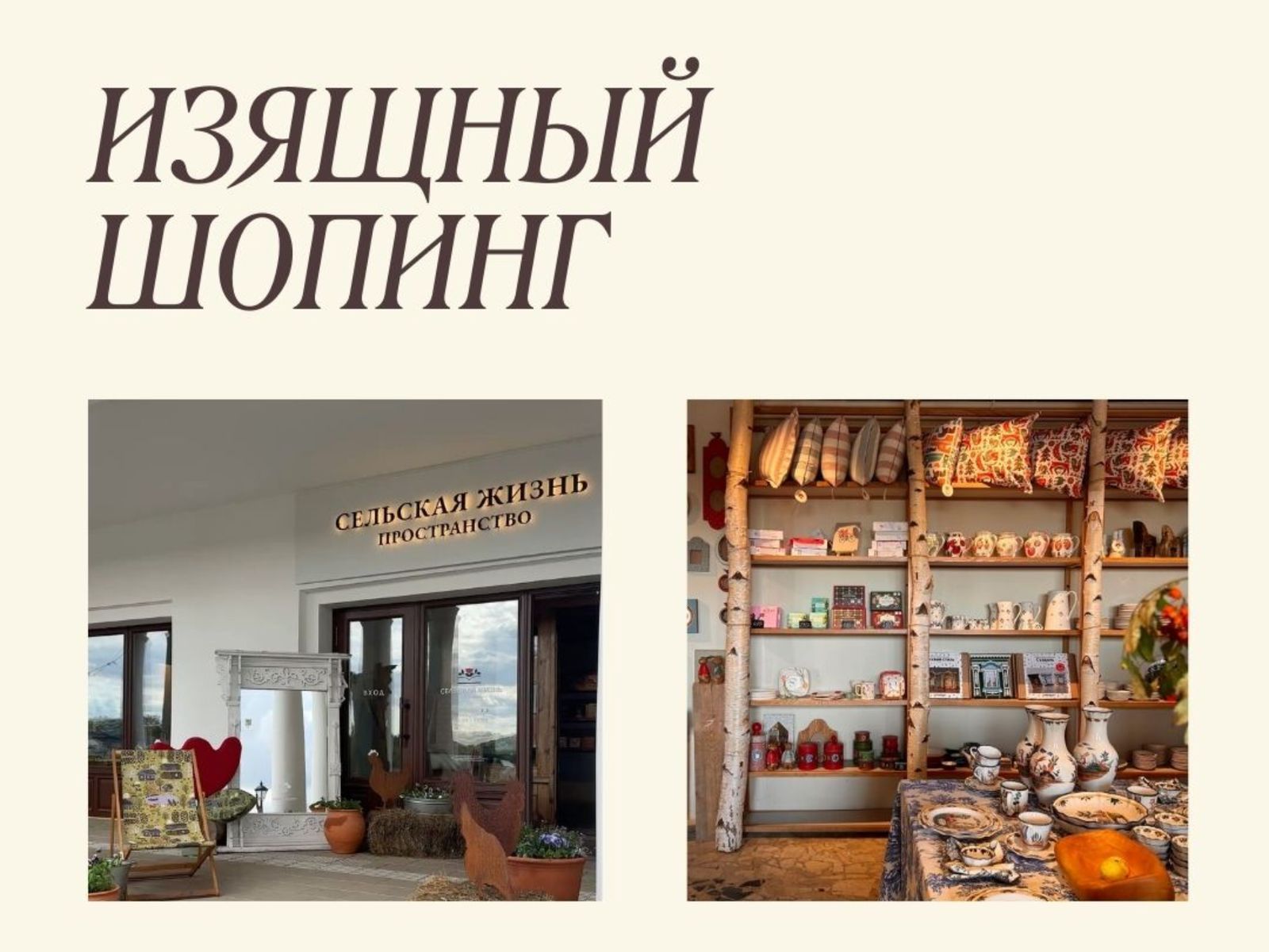 Изящный шоппинг