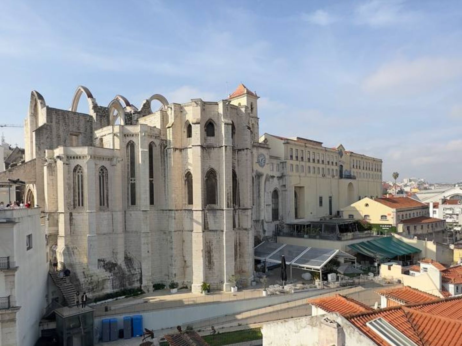 Руины монастыря кармелитов