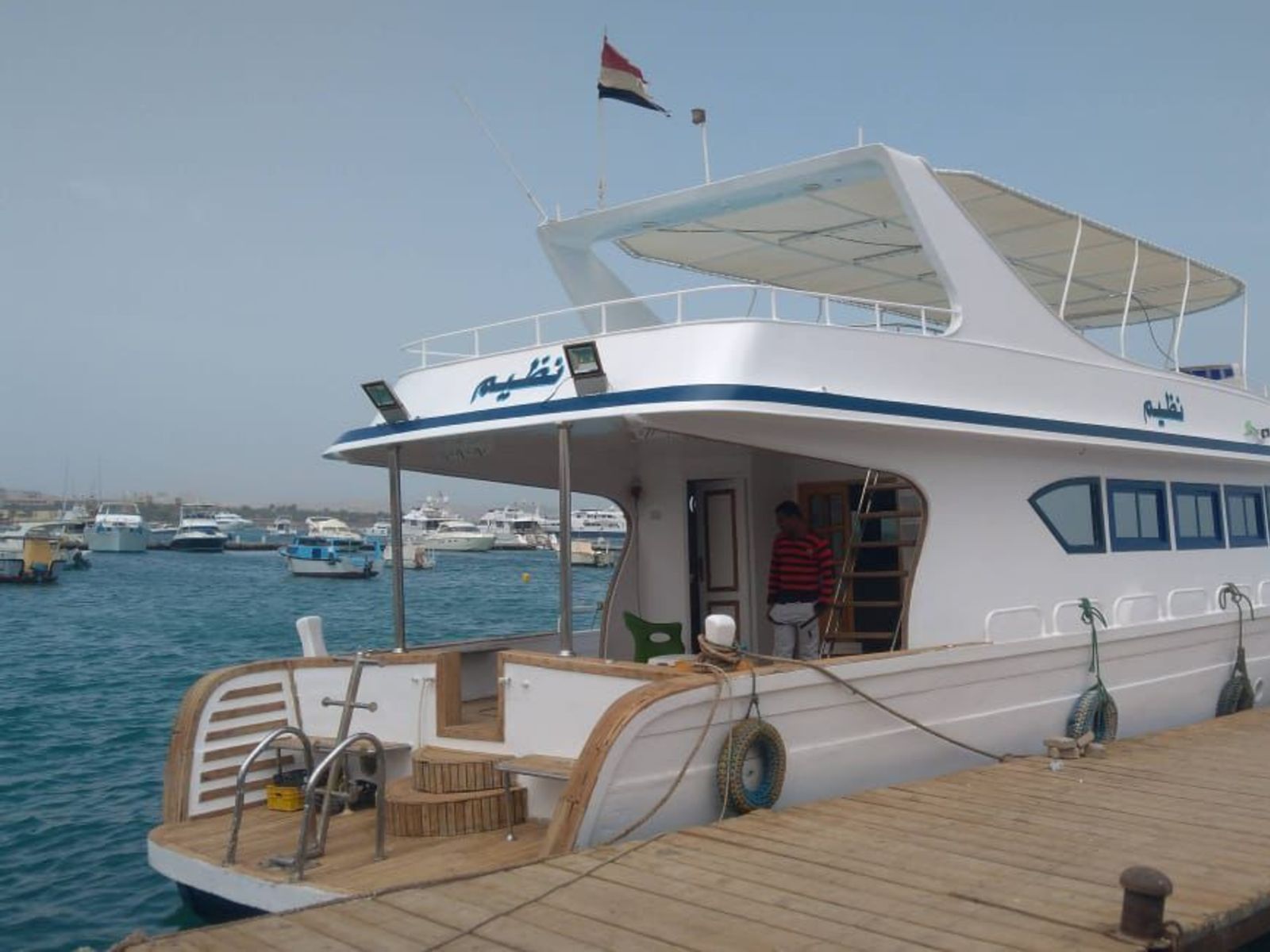 Комфортабельная яхта для рыбалки в Хургаде