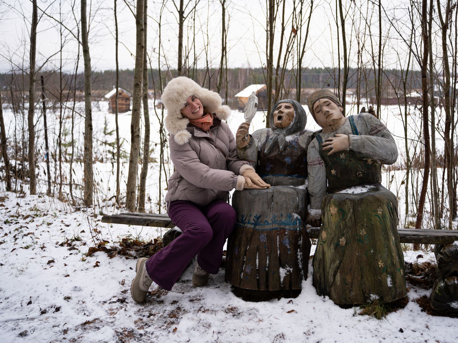 На экскурсии