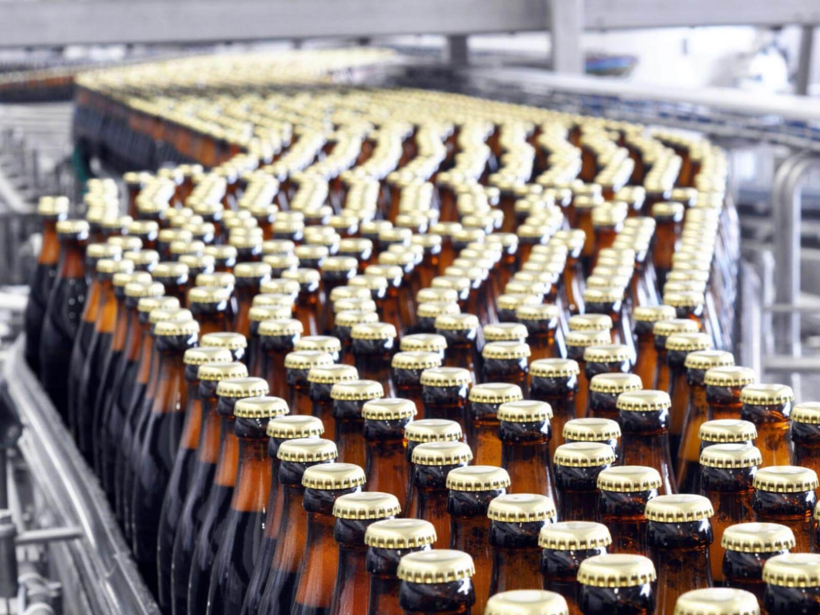 Линия розлива бутылок