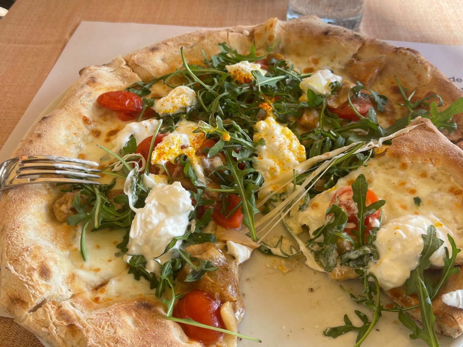 Пицца в Венеции 