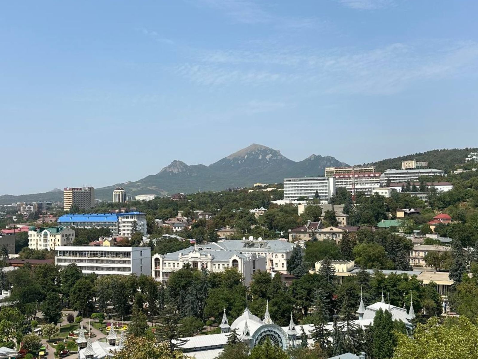 Вид города со смотровой площадки