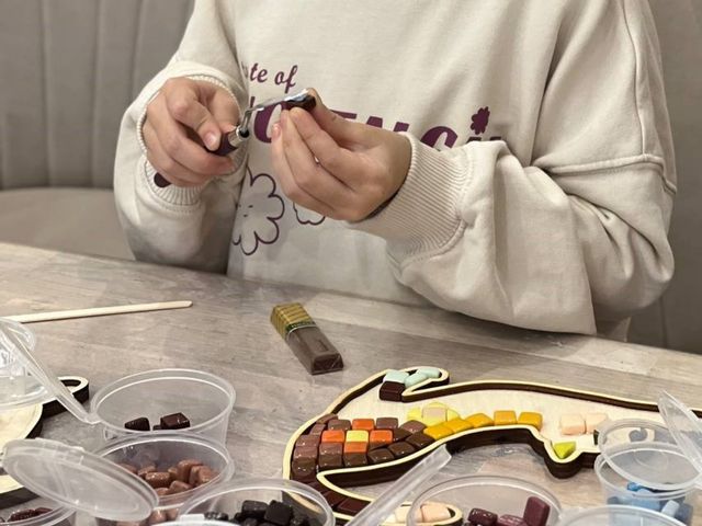 Мастер-класс «Мозаика из безопасной смальты для детей» — фото 3