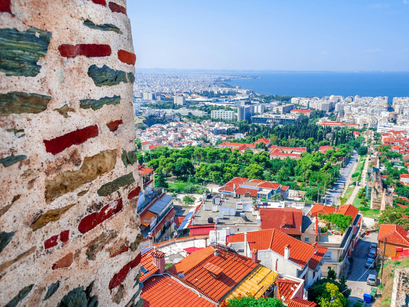 Смотровая площадка в Салониках