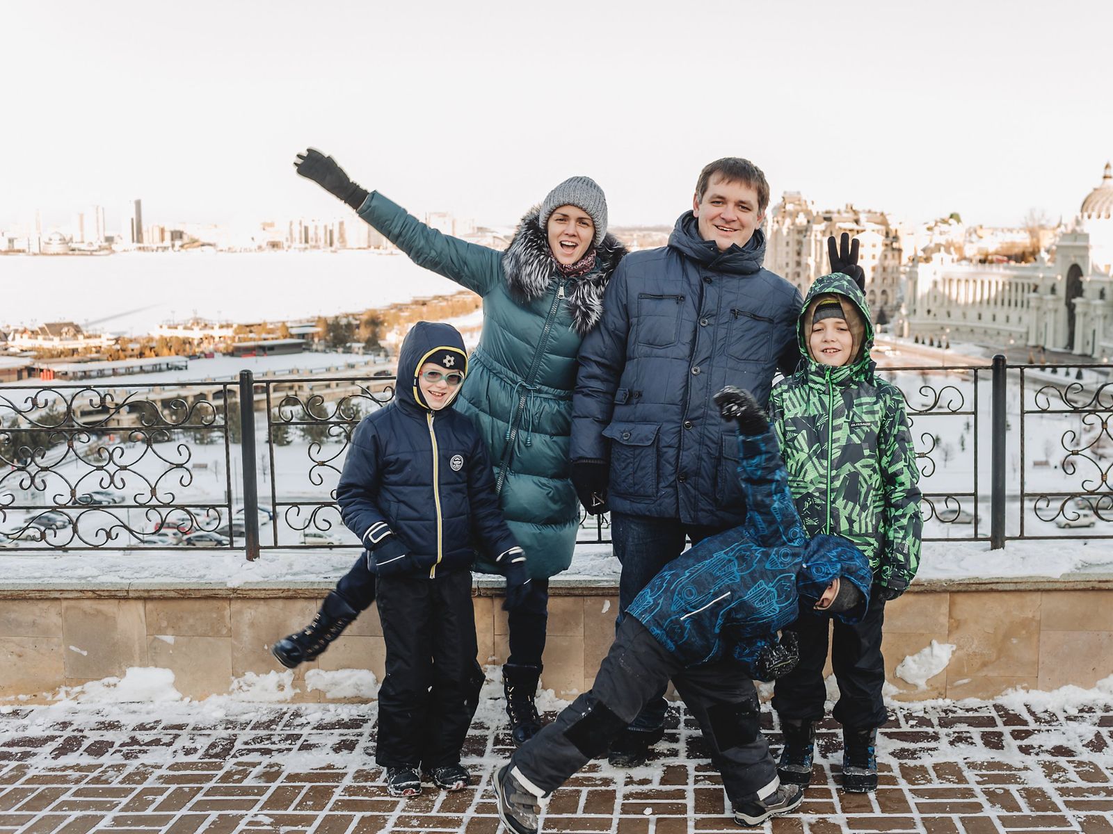 Смотровая площадка в Казанском кремле