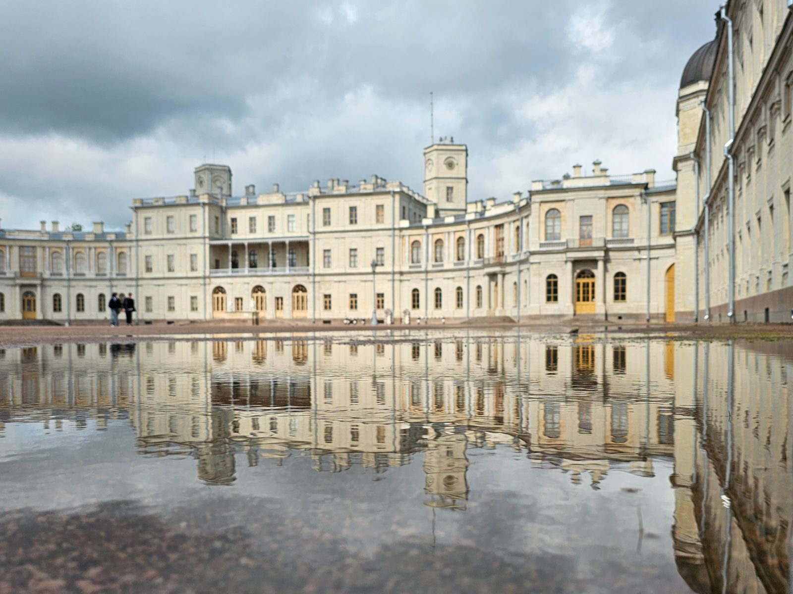 Большой дворец в Гатчине - парадный плац