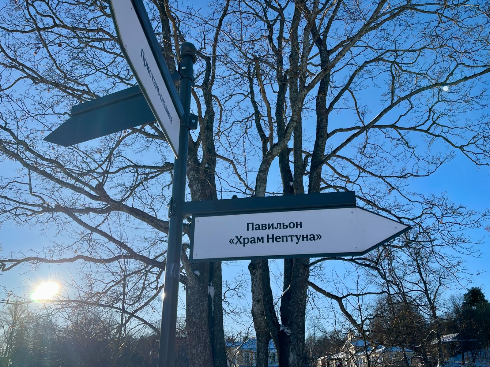 На экскурсии в Монрепо