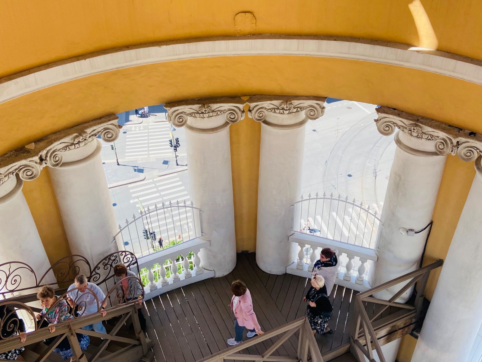 На колокольне