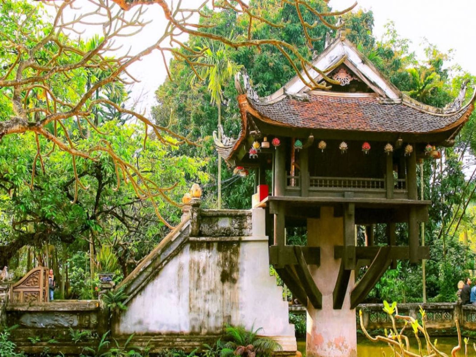 Пагода на одном столбе