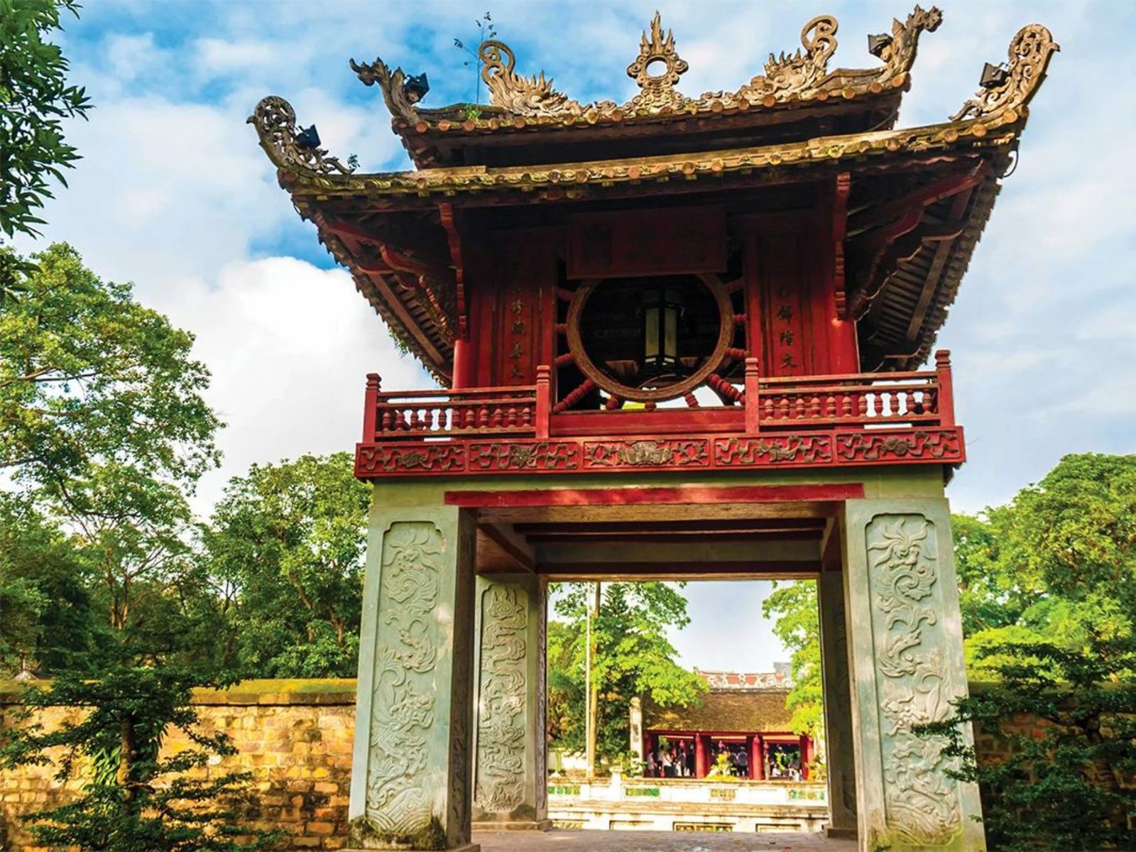 На экскурсии