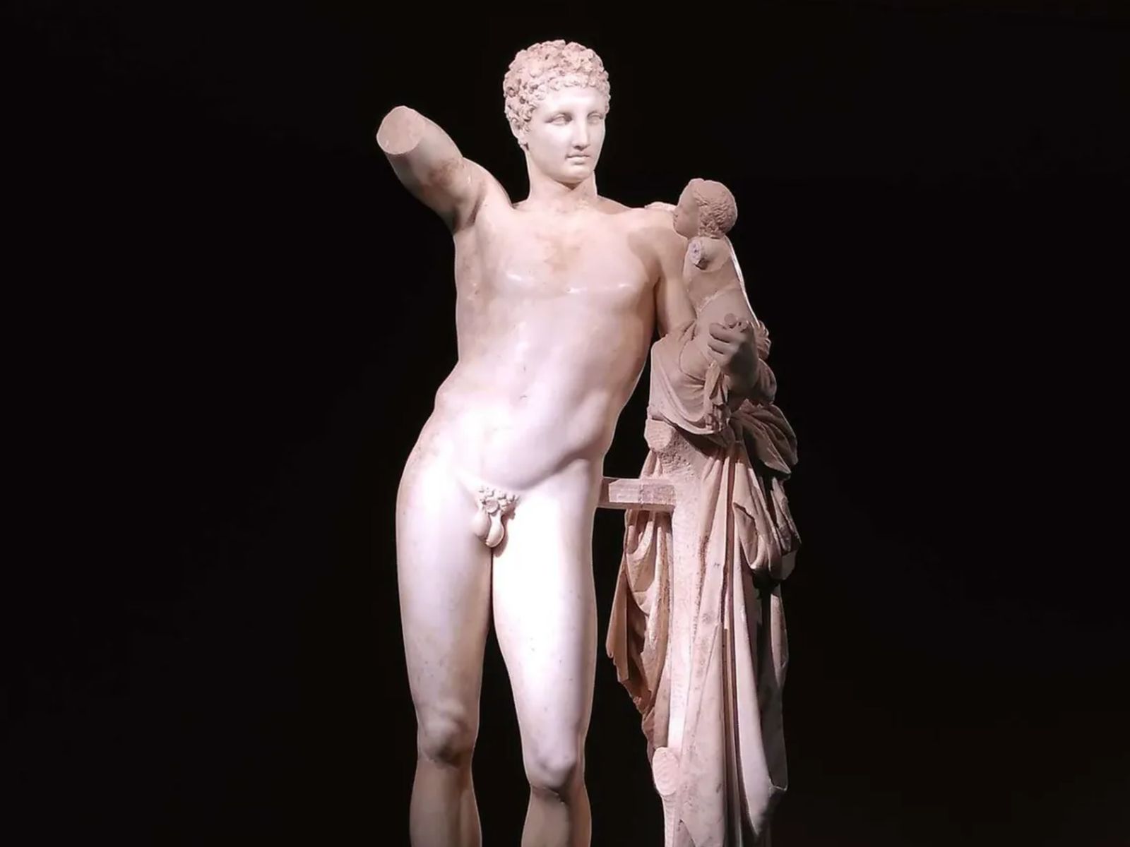 Гермес работы Праксителя