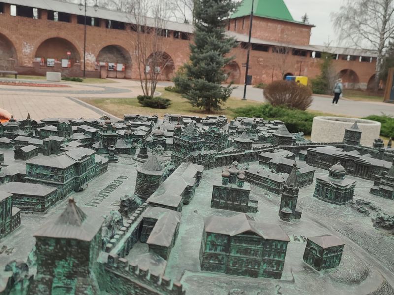 Макет в кремле к 800-летию Нижнего Новгорода