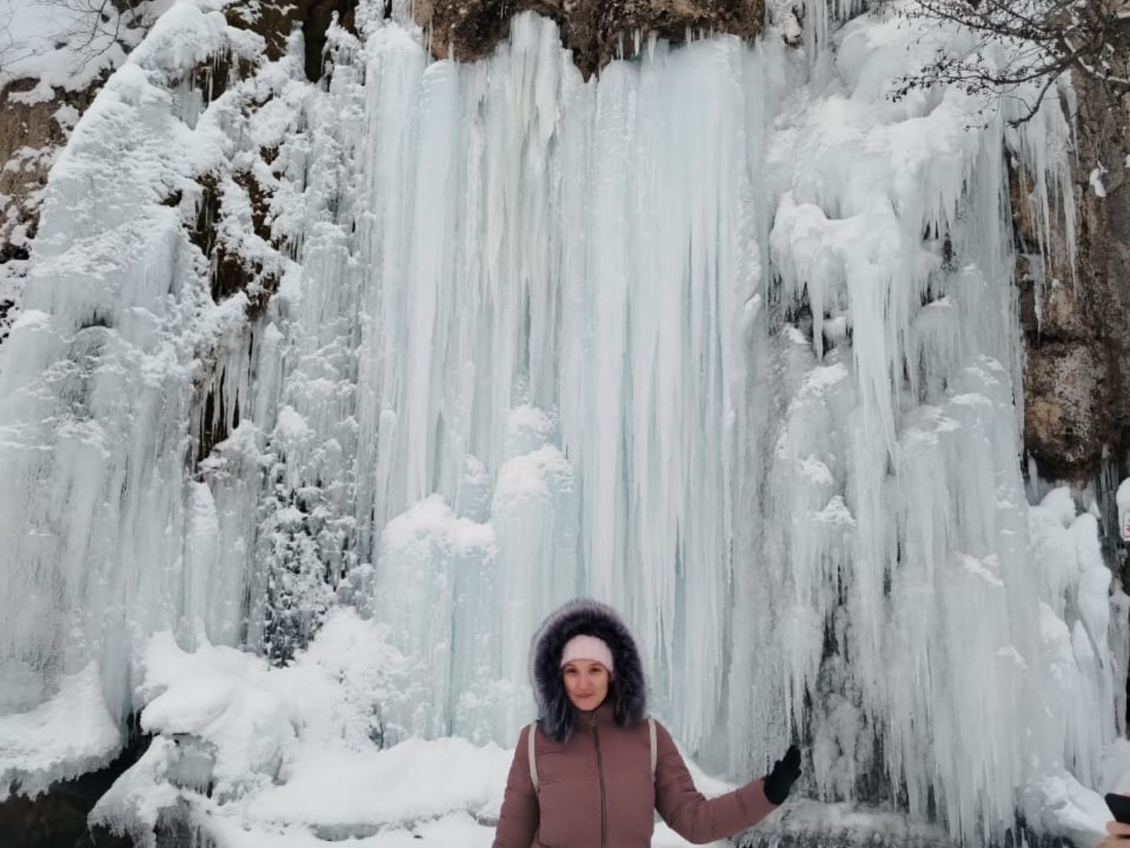 Башкортостан: красота зимнего водопада