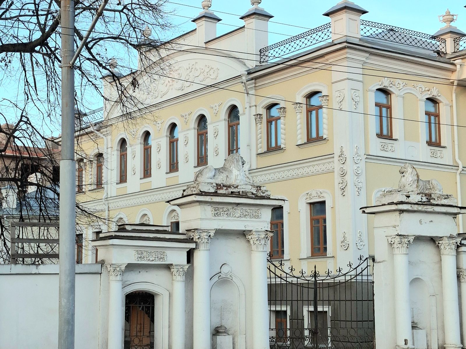 "Дом со львами", особняк Сорокиных 