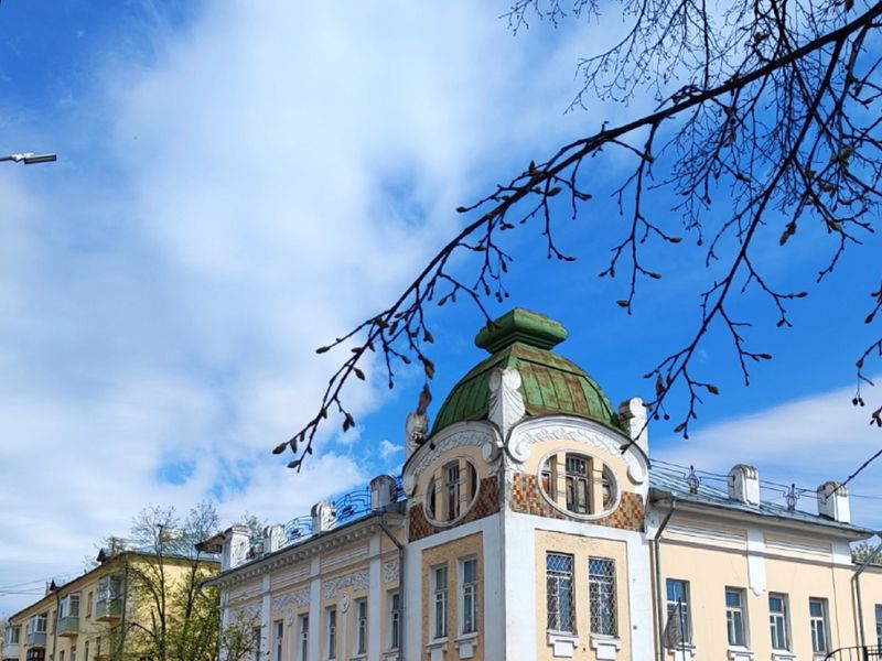 Дом Вахрамеевых. Изящный представитель модерна в Ярославле