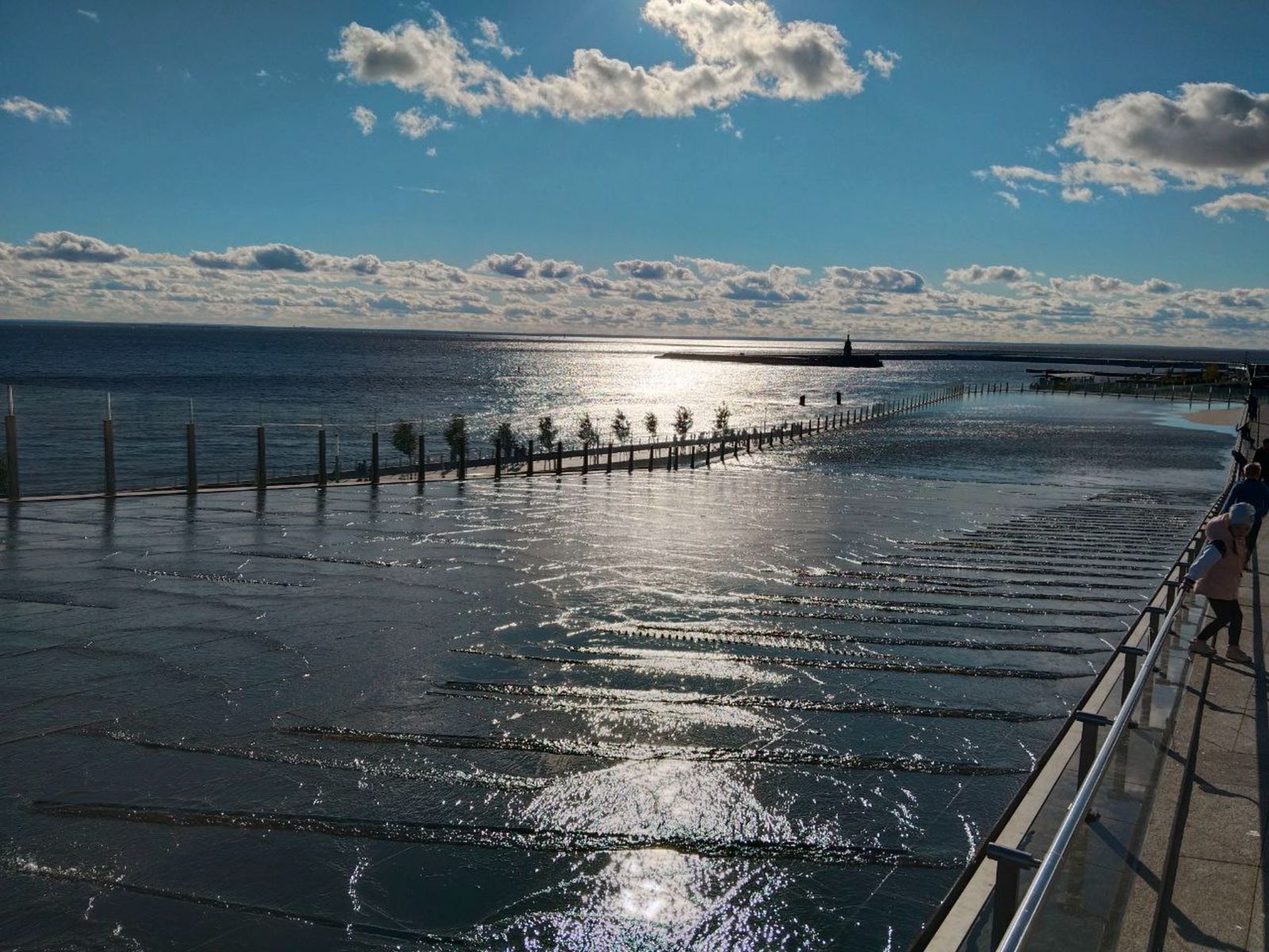 Набережная у Лахта Центра