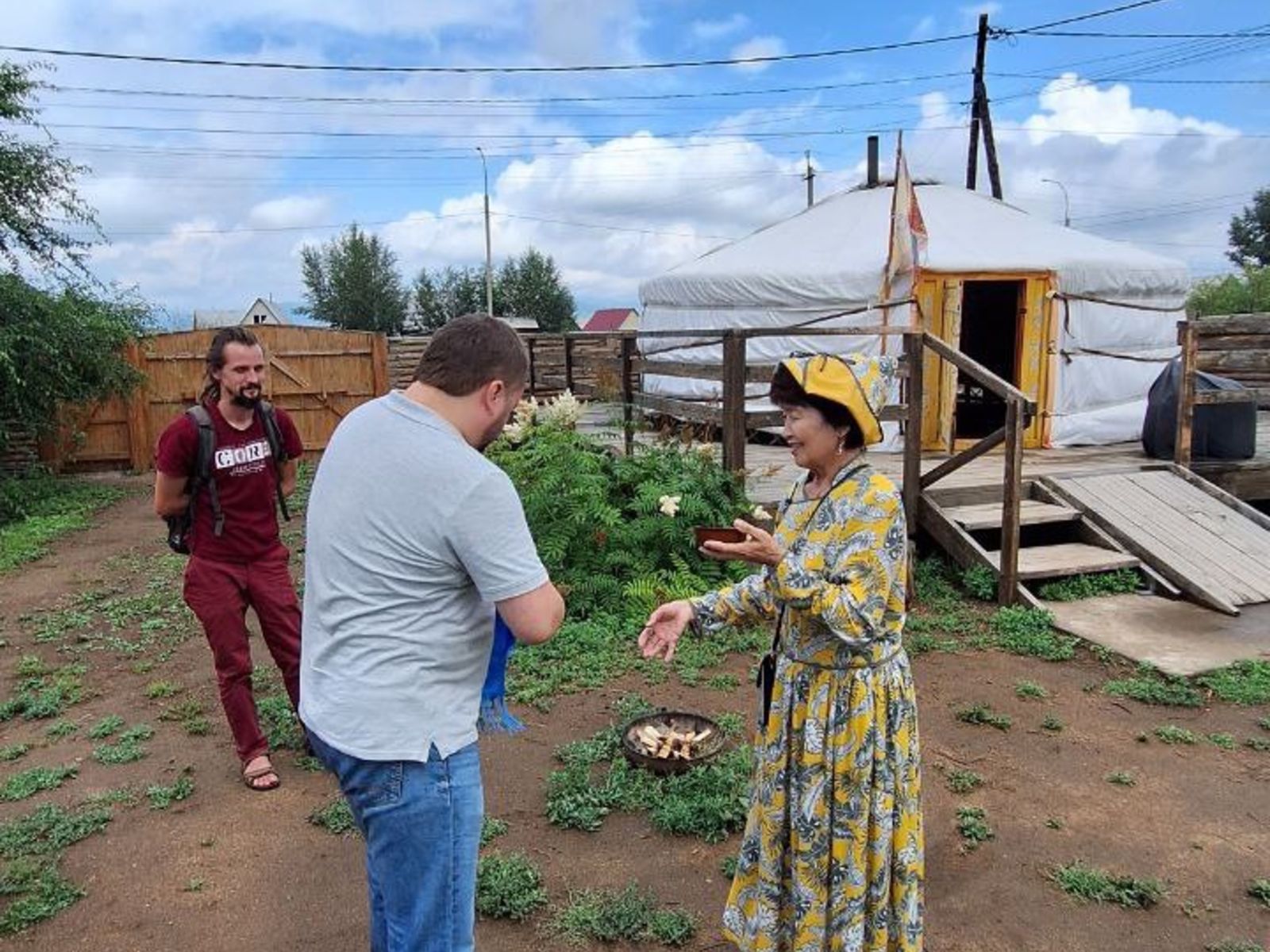 Встреча гостей с обрядом