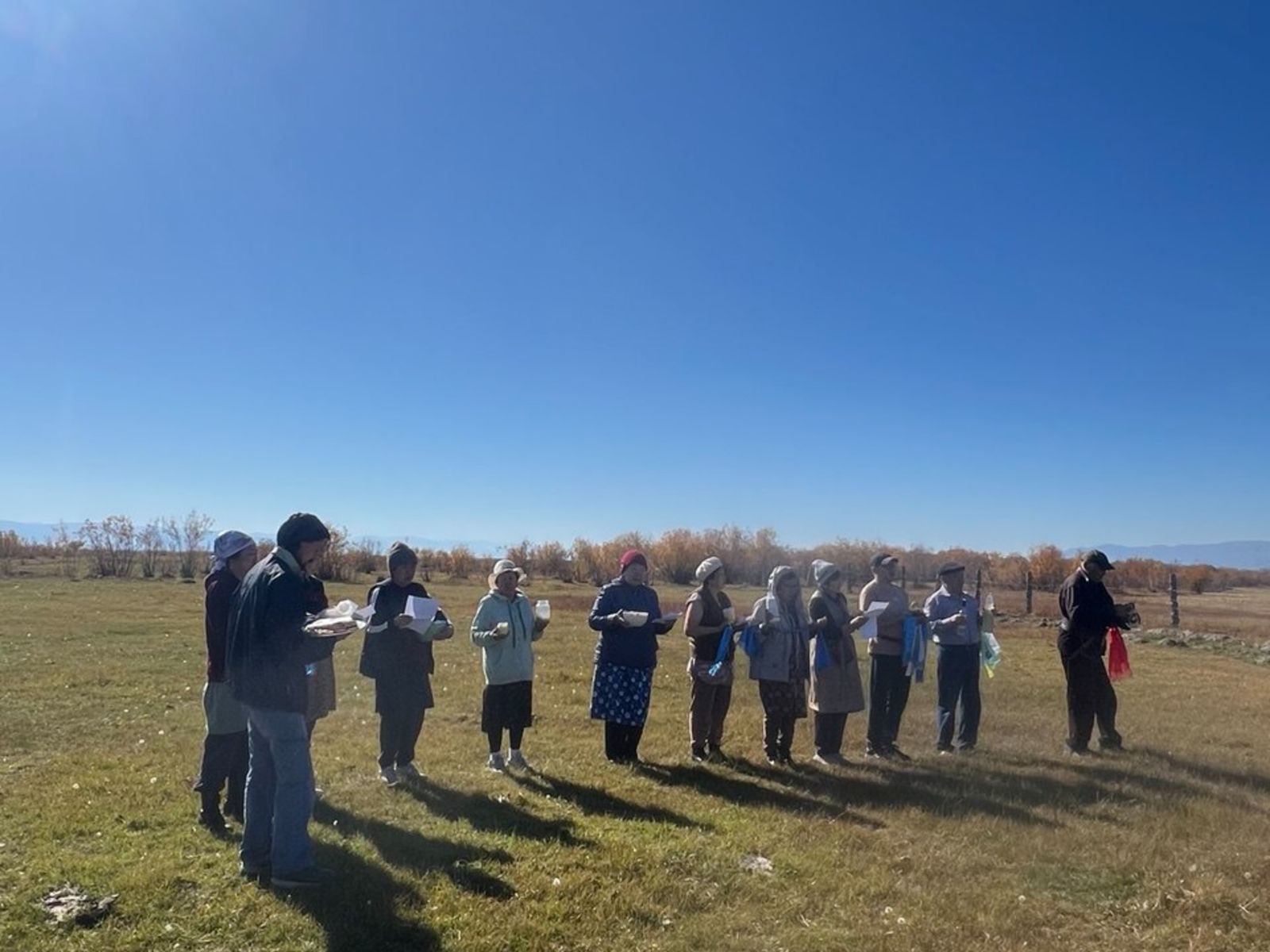 Молебен у шамана