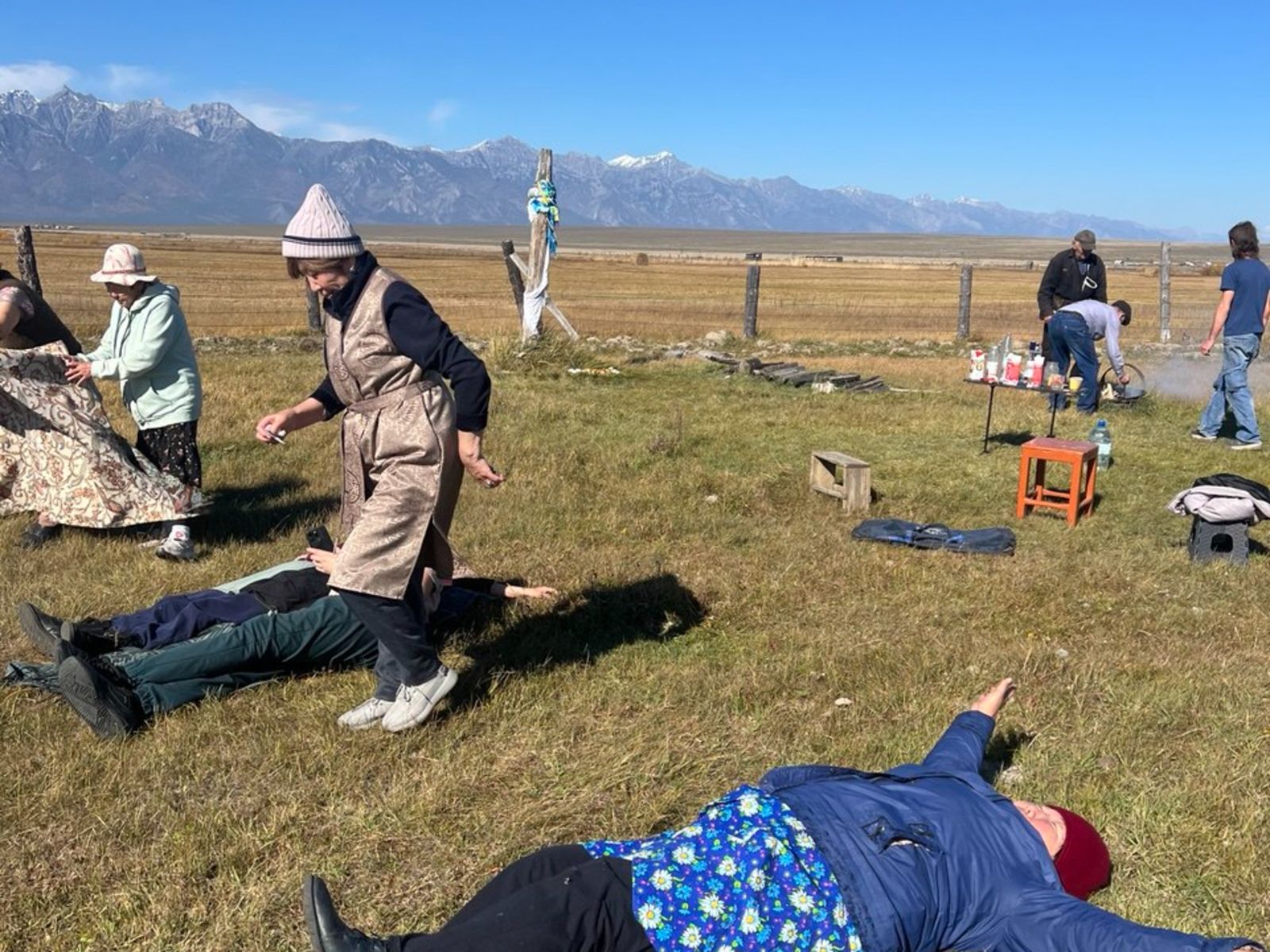 Готовимся к шаманскому обряду