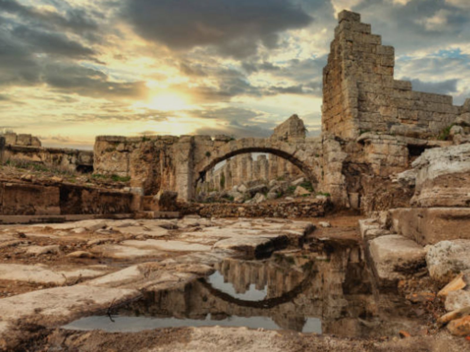 Руины Перге