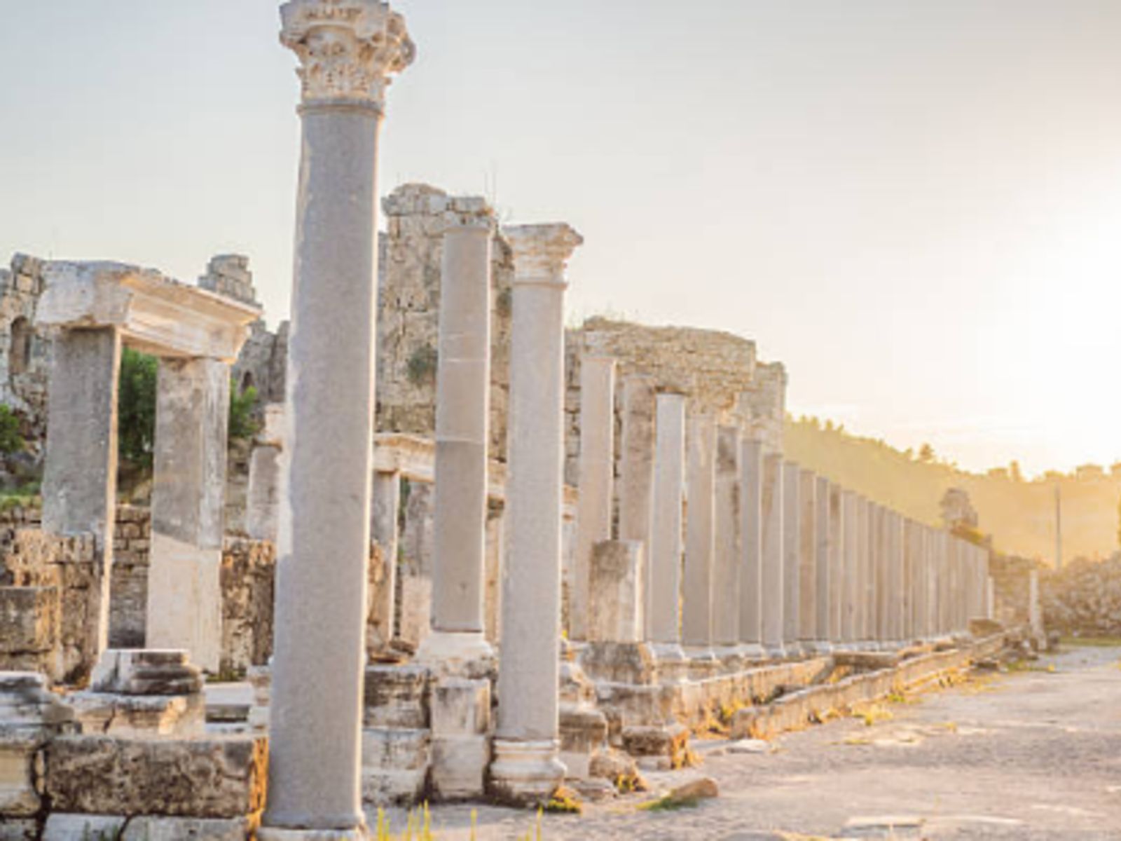 На экскурсии в Перге