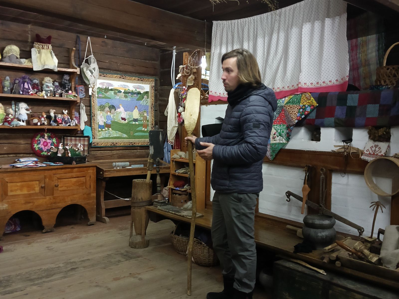 На экскурсии