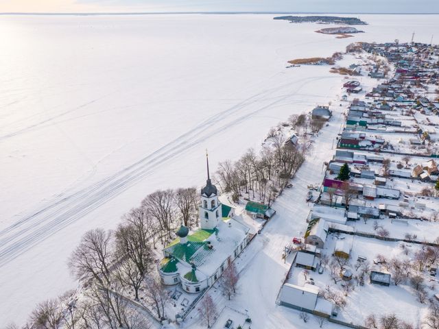 Индивидуальная экскурсия из Пскова на зимние Талабские острова