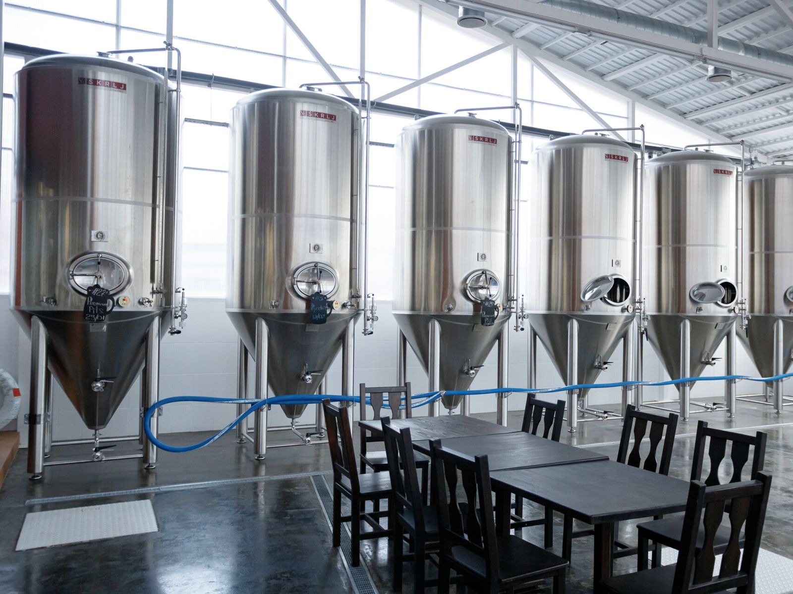 На пивоварне