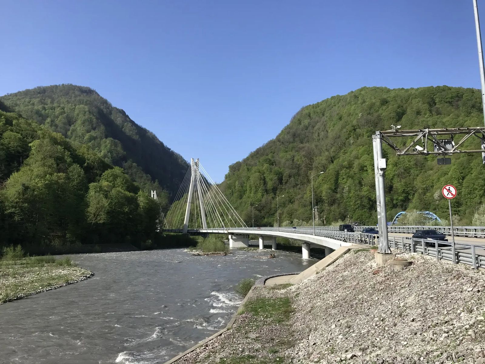 Дорога в Красную Поляну